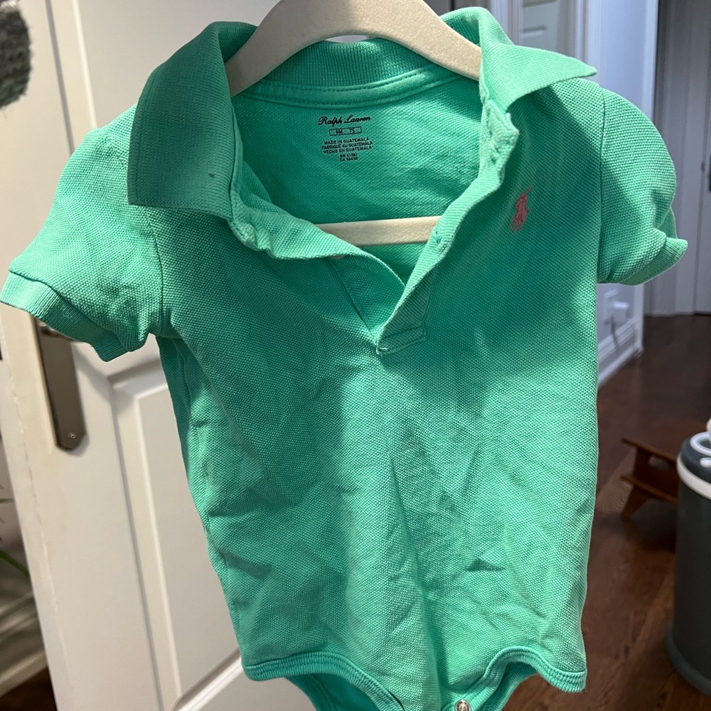 Ralph Lauren baby polo onesie